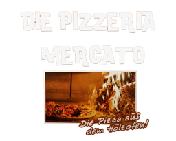 Pizzeria Mercato logo.
